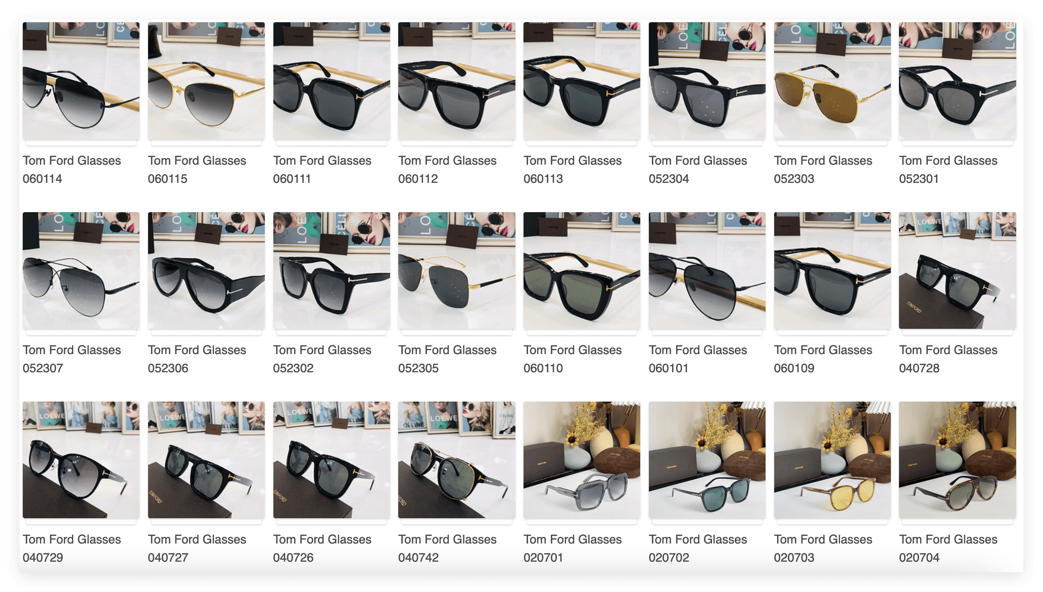 Tom Ford Sunglasses