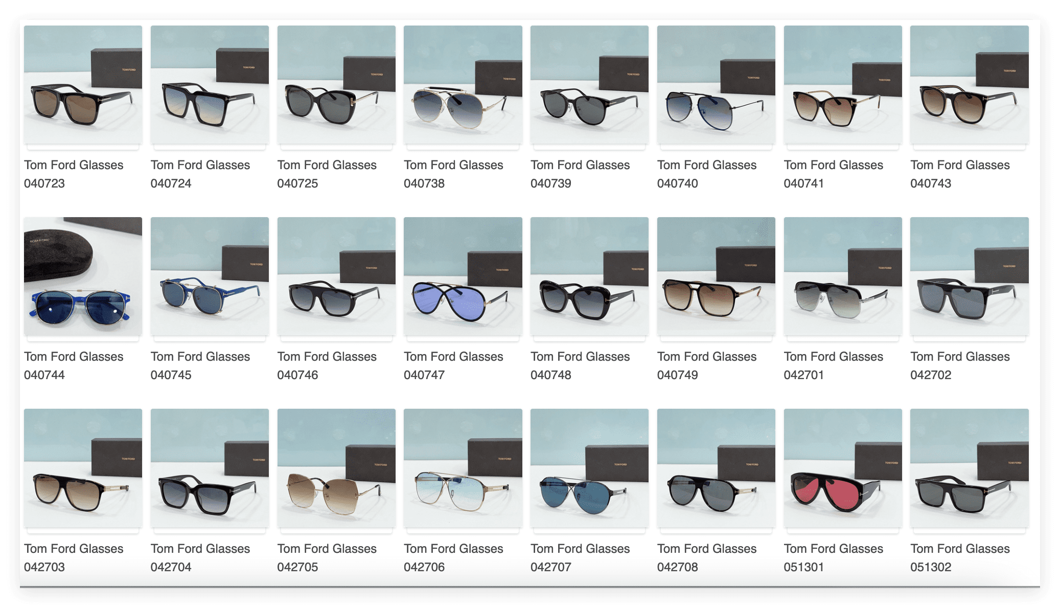 Tom Ford Sunglasses