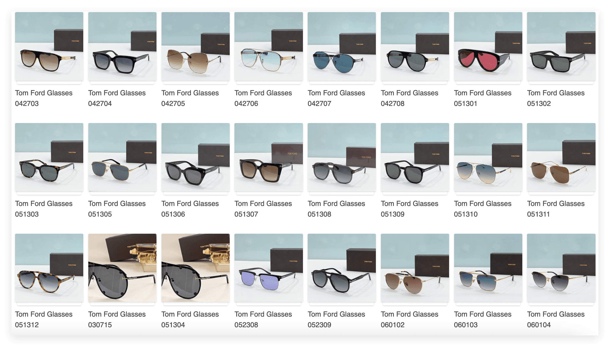 Tom Ford Sunglasses