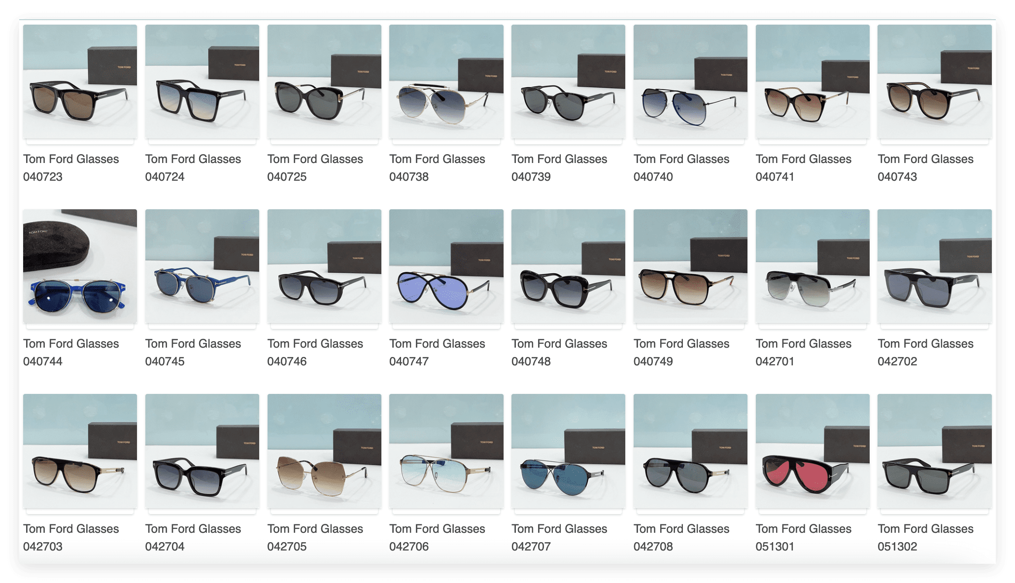 Tom Ford Sunglasses