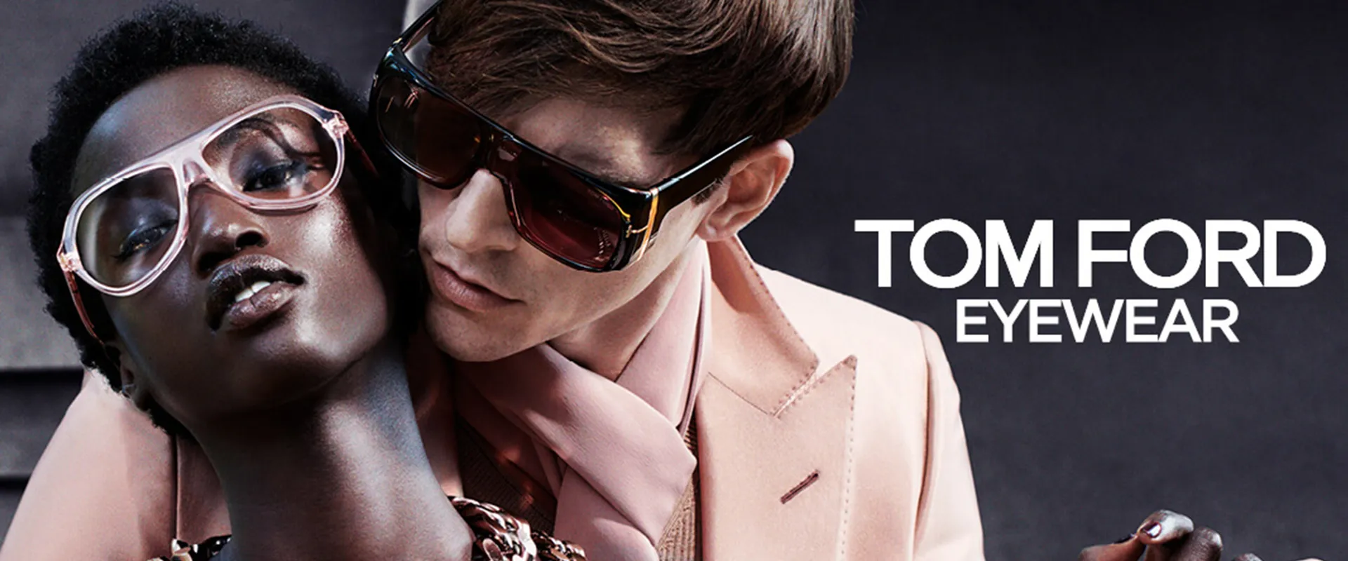 Tom Ford glasses banner